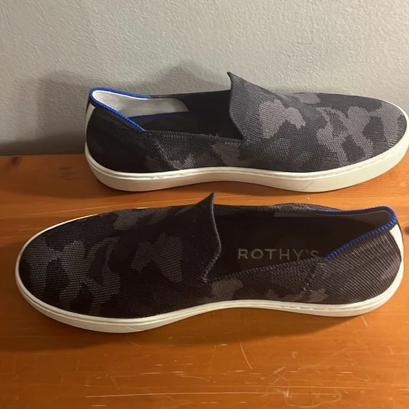 PRICE FIRM🚨 Rothy’s Gray Camo Sneakers 9.5 - Picture 7 of 9